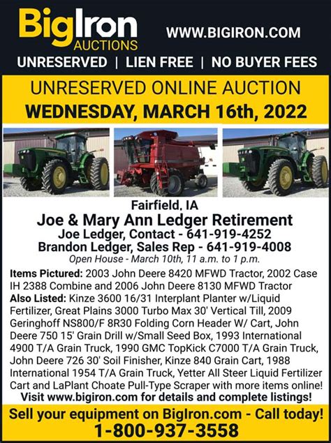 missouri farm auction near me