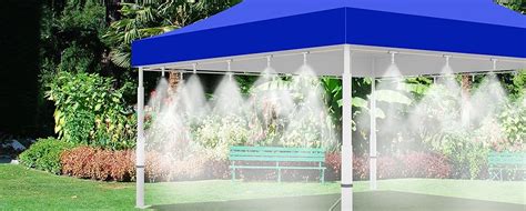 Misting System For Tent
