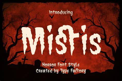 Misti's Destruction Font by Misti's Fonts