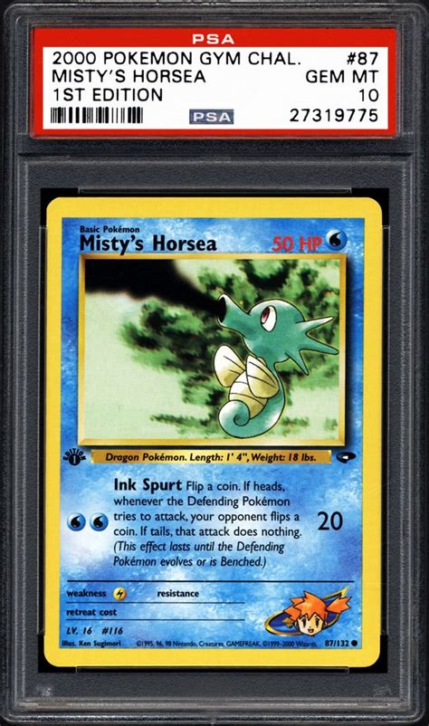 Misty's Water Command Hidden Fates Card Price How much it's worth