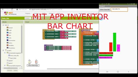 mit app inventor chart example