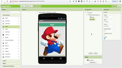 mit app inventor example apps