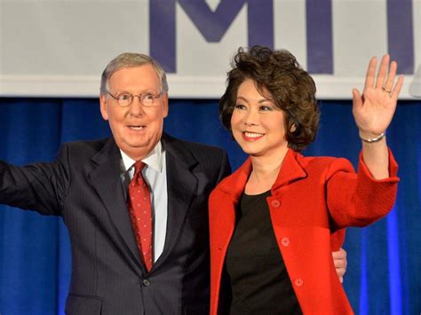 mitch mcconnell elaine chao married