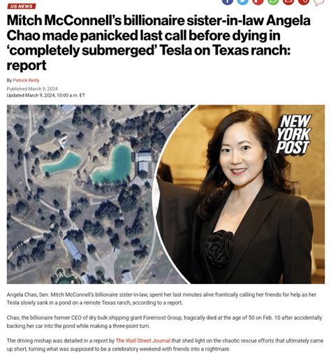 mitch mcconnell sister tesla
