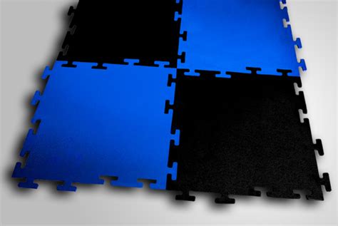 Mitchell Rubber Interlocking Flooring Tiles