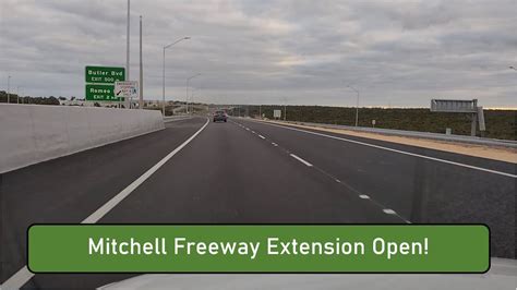 Mitchell Freeway Extension Opened (Hester Avenue Romeo Road) YouTube