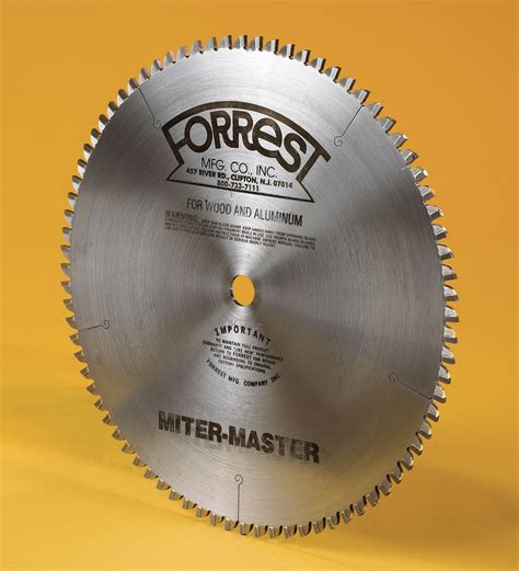 miter saw blade for fine woodworking