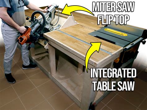 Miter Table Saw Bench