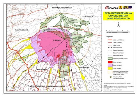 mitigasi bencana gunung slamet