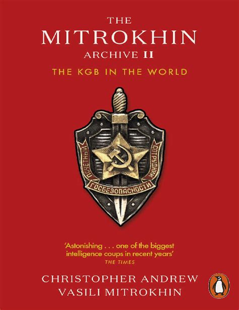 mitrokhin archive book pdf