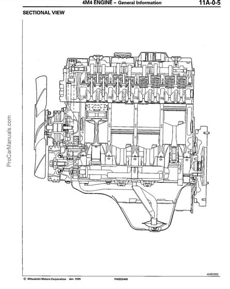 Mitsubishi 6D16 Engine Wiring Diagram