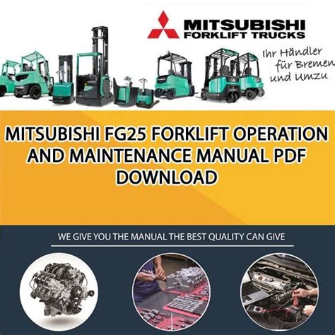 Mitsubishi Fg25 Parts Manual