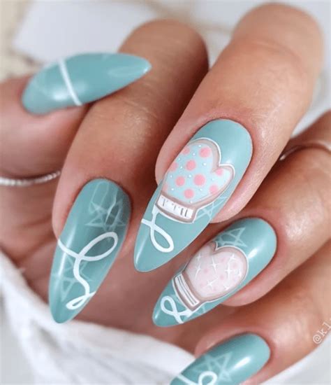 mitten nail designs