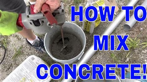 Mix Cement Easy