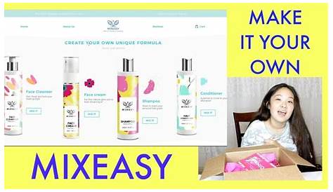 Mix Easy Customized Shampoo and Conditioner and Discount