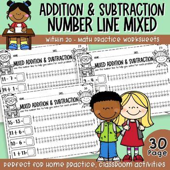 Mixed Addition And Subtraction Number Line