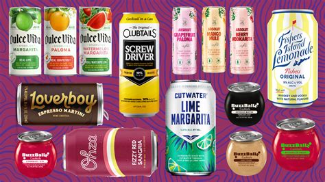 Mixed Drinks In A Can