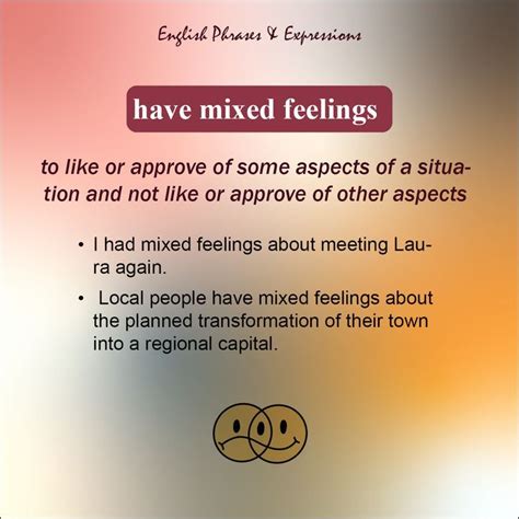 Mixed Feelings Phrase
