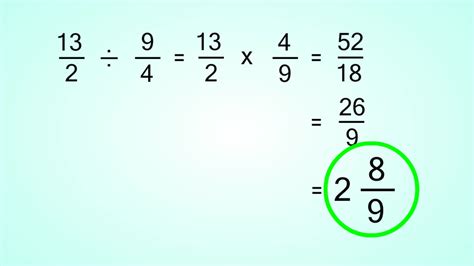 Mixed Fraction Division