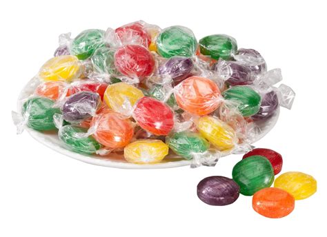 mixed fruit flavor hard candy