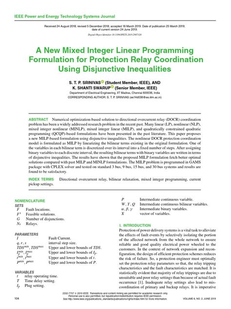 Mixed Integer Linear Programming Formulation Techniques