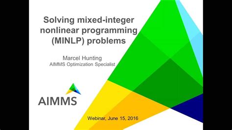 Mixed Integer Nonlinear Programming Code