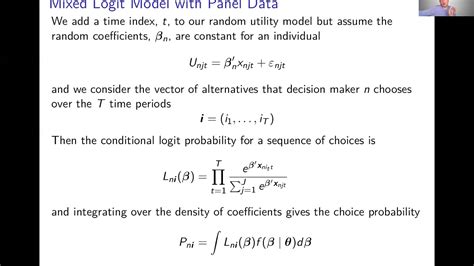 mixed logit model in r