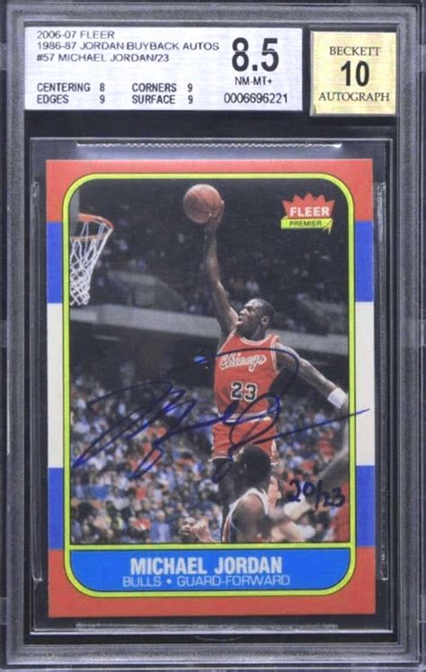 mj rookie card value