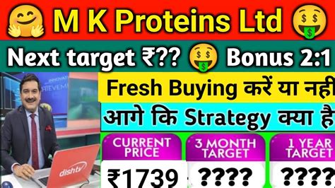 mk proteins share price