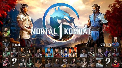 mk1 all playable characters