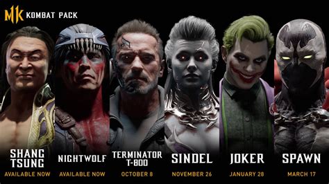 mk11 character dlc release dates