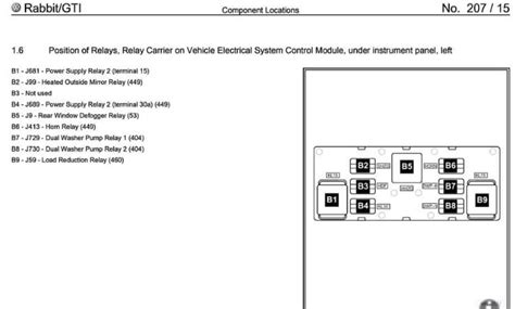 Mk5 Wiper Relay Location