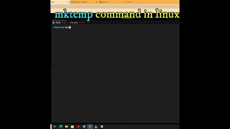 mktemp command in linux