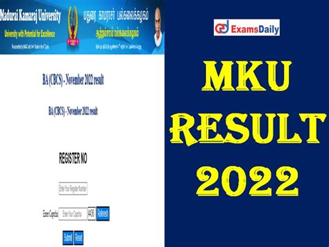 mku student portal exam results