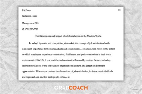 mla 9 format example paper