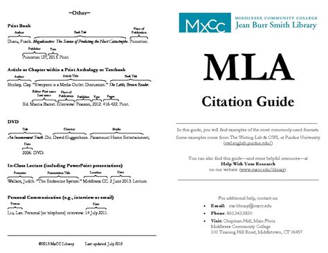 mla citation examples pdf