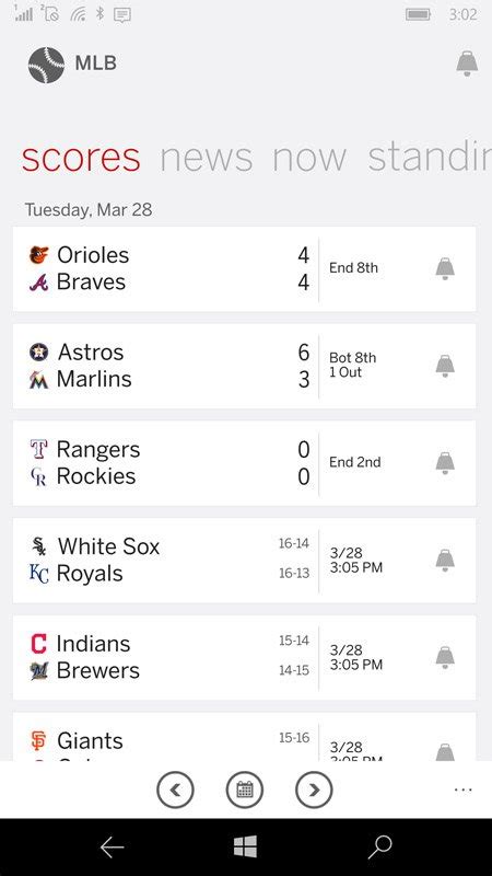 mlb espn scoreboard app