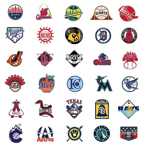 Mlb Logos Redesigned