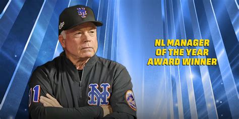 mlb nl manager of the year 2022