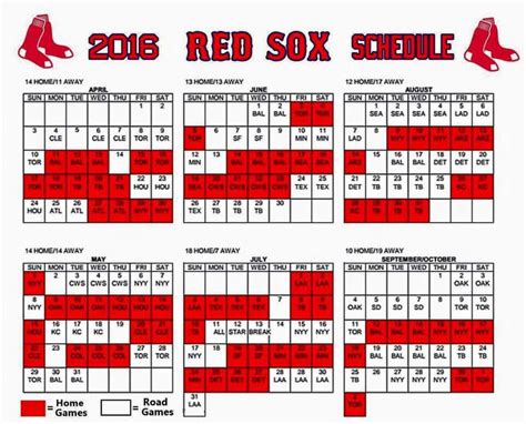 mlb playoff schedule red sox