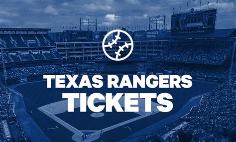 mlb texas rangers tickets 2022