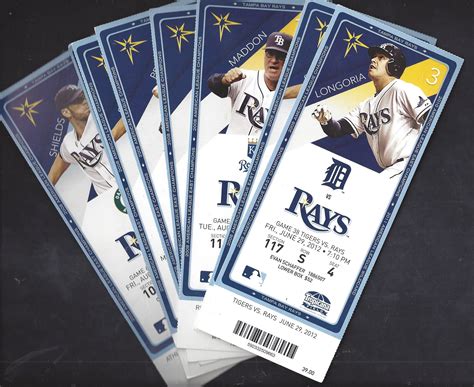 mlb tickets tampa bay rays