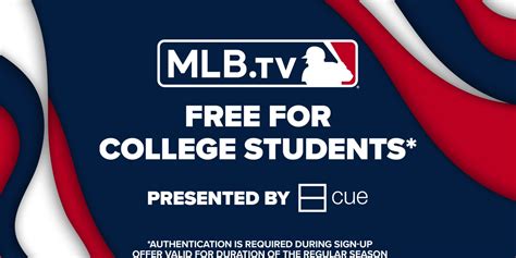 mlb tv free for college students 2018