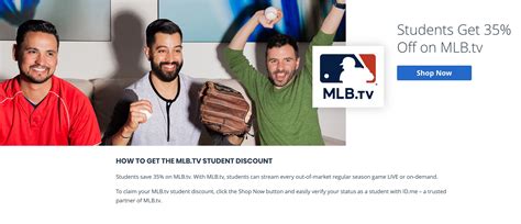 mlb tv student discount 2018