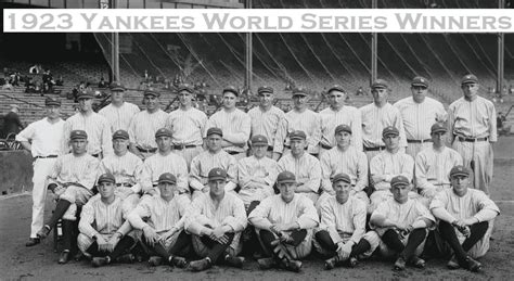 mlb world series teams 1923 highlights