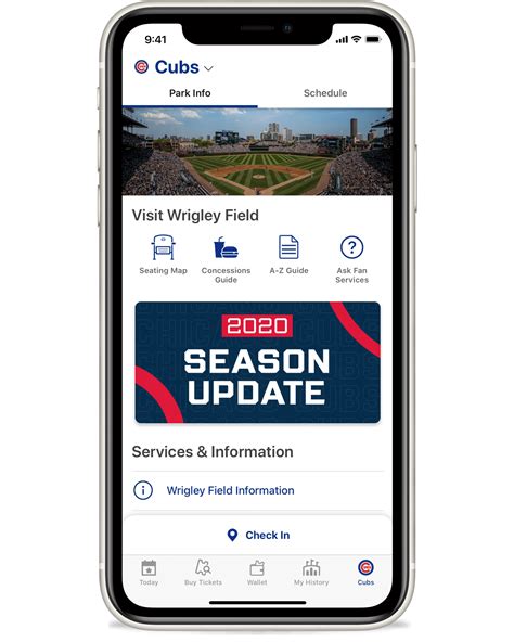 mlb.com ballpark app access tickets