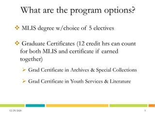 mlis online ala accredited