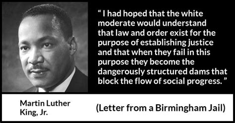 MLK on White Moderate