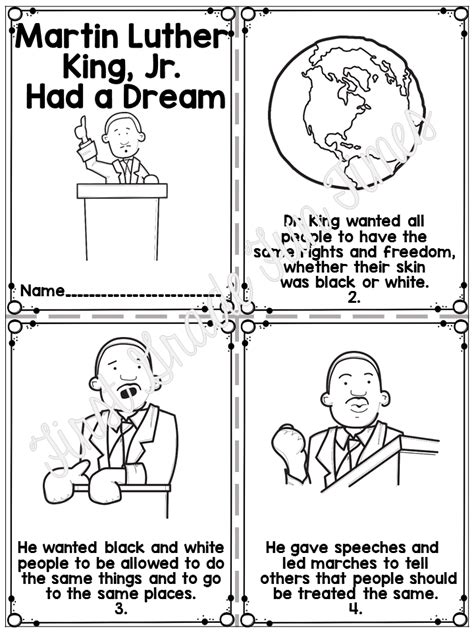 Mlk Worksheet Kindergarten