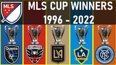 mls cup winners by year